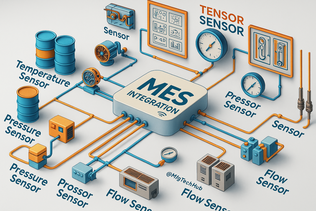 MES Integration with Industrial Sensors