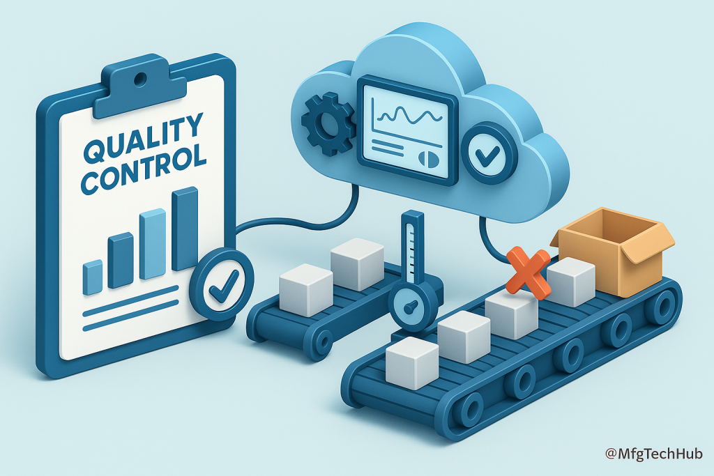 MES quality control with factory, inspection, defect tracking, and root cause workflow