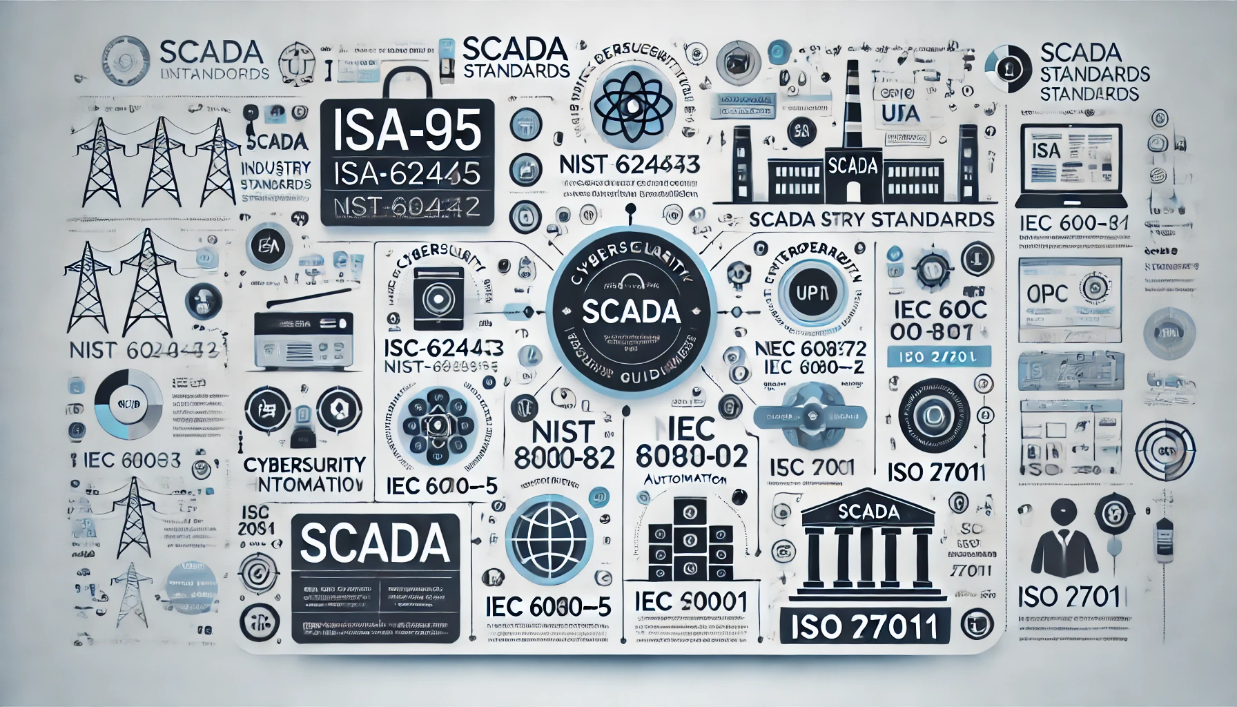 key SCADA industry standards and guidelines.