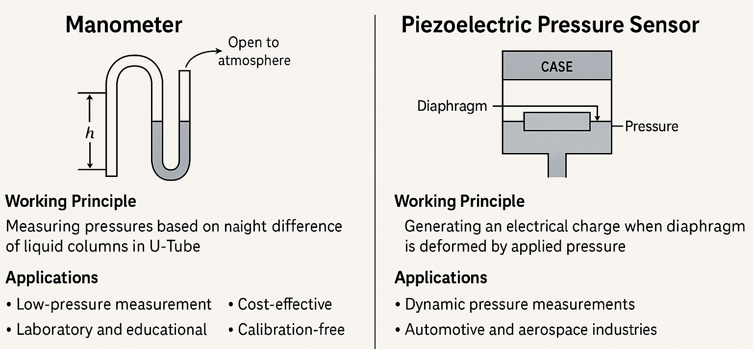 Manometers-Piezoelectric-Pressure-Sensors